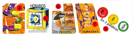 Ilustración: Juego de la oca VIH